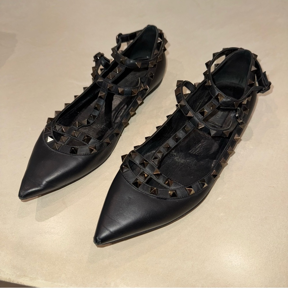 Valentino RockStud Balet Flats - Picture 6 of 16